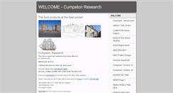 Desktop Screenshot of cumpston.org.uk